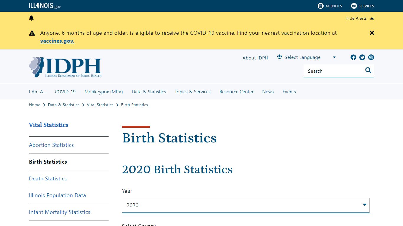 Birth Statistics - Illinois